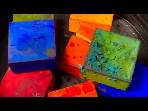 Vibrant Cripsy Dyed Fresh Gym Chalk Blocks ❤️