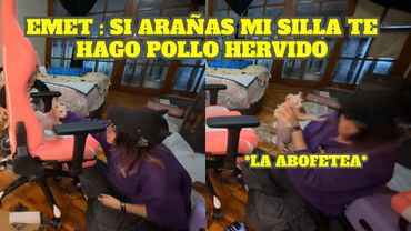 EMETSUKI Y BILLIE ARMAN SU SILLA GAMER