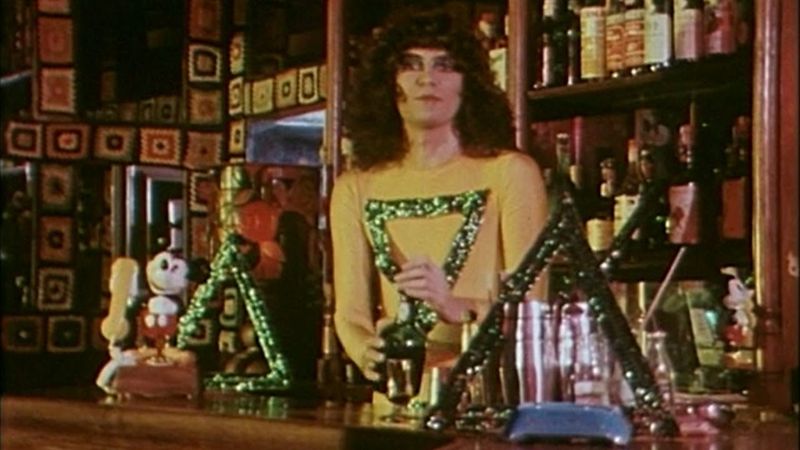 Renato Zero canta Il triangolo nel 1978