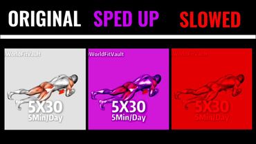 5x30 5 Min/Day Original vs Sped Up vs Slowed