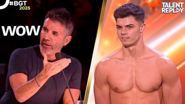 Albert Amores' Aerial Mastery Leaves Judges SPEECHLESS! | BGT 2025 Semi-Final