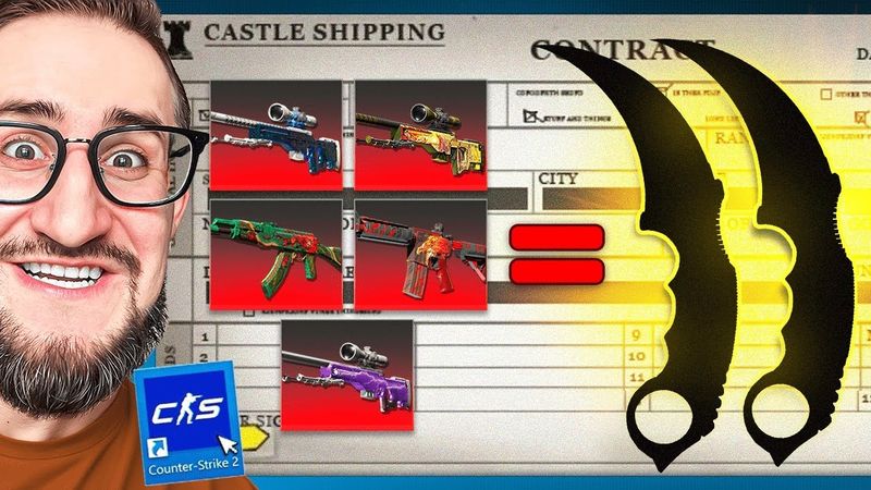 СКРАФТИЛ 2 ОДИНАКОВЫХ ГАММА-ВОЛНЫ НОЖА В CS2! Я НЕ ВЕРЮ В ЭТО? Очень Дорогие Крафты…