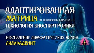 Лимфаденопатия  🎶 программа матрица по технологии Гаряева П.П ☀️ SoftRadio.ru