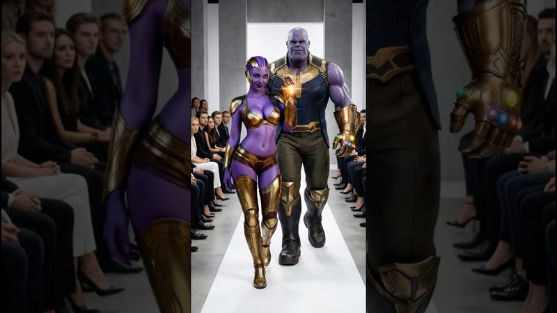 Villains and their female Version #pennywise #marvel #dccomics #villains #pixverse #pixverseai #ai