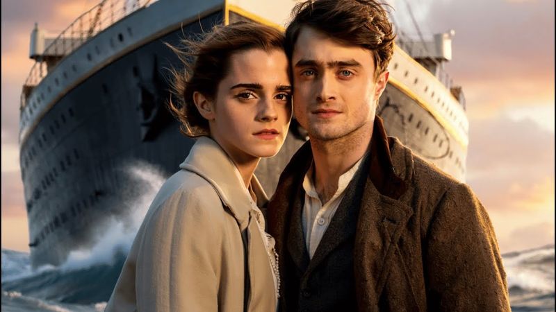 Harry and Hermione: romantic video on TITANIC! (Harione)