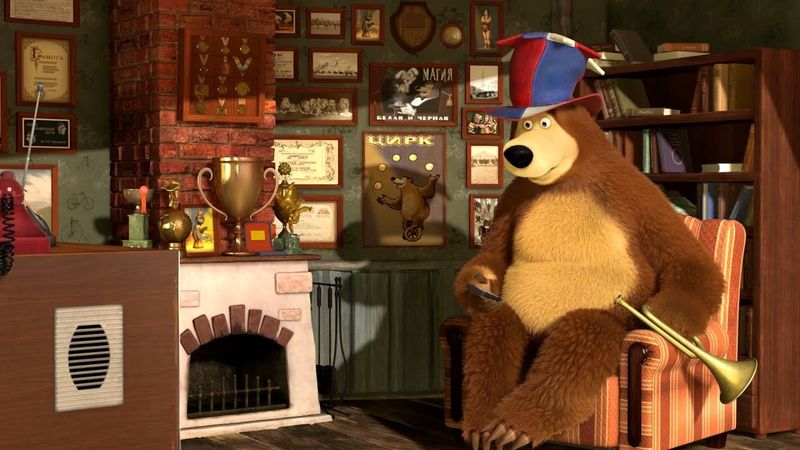 Маша и Медведь - Песня “С Днем Рождения” (Раз в году)