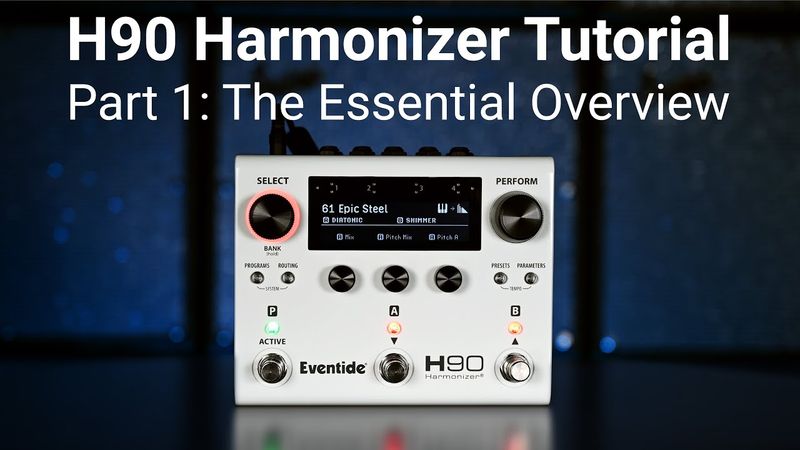 Eventide H90 Tutorial - Part 1: The Essential Overview