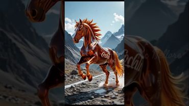 Cococola + Horse Hybrid #aishorts #agt #hybridanimals #ai #igt