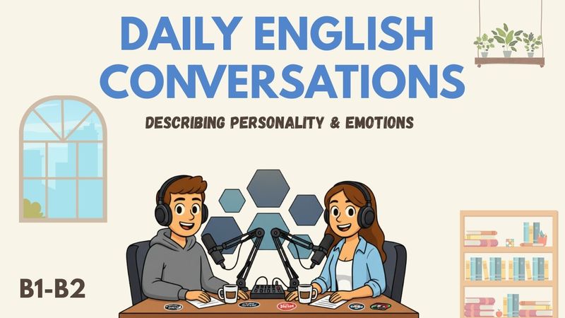 Learn Naturally With Real Conversations | Personality & Emotions in English!