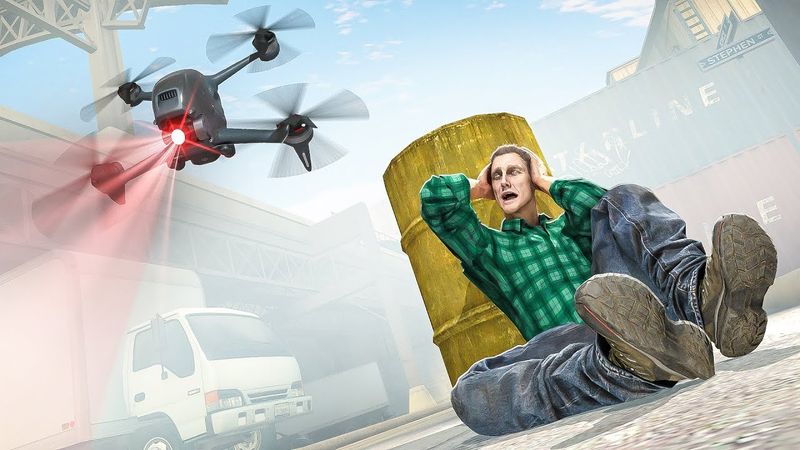 ТАКОГО ТЫ ТОЧНО НЕ ОЖИДАЛ!!! ПРЯТКИ ОТ FPV ДРОНА!!!