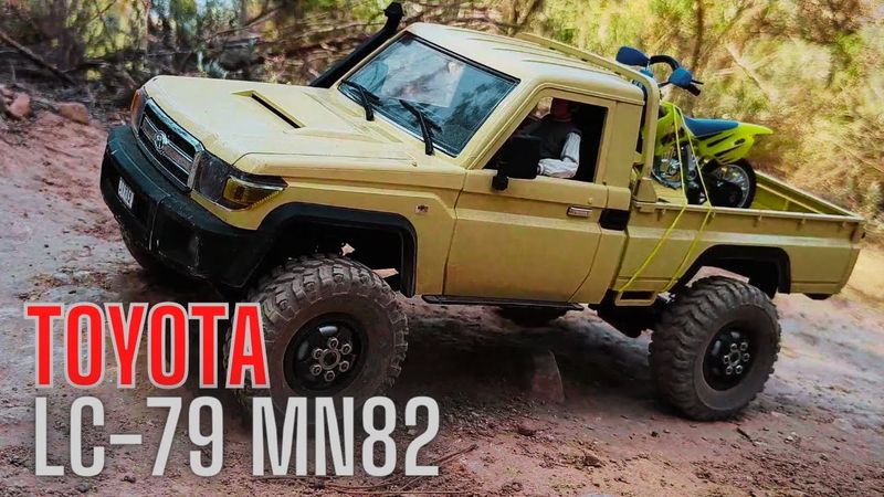 RC CRAWLER TOYOTA MN82 LC79 Nuevas ruedas ,4x4 off road route rock crawler
