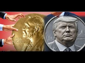 Операция по выдвижении Трампа на Нобелевскую премию.Новые монеты с профилем Трампа