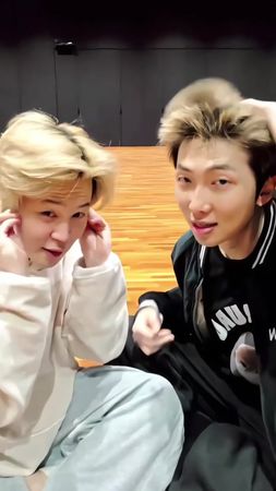 minimoni live!! #namjoon #jimin #live #fyp #minimoni 