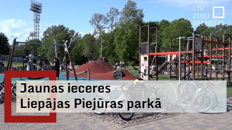 Liepājas piejūras parkā būvē “Liepājas Tarzānu”; iedzīvotāju domas dalās