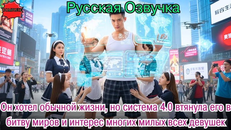 Он хотел обычной жизни, но система 4.0 втянула его в битву миров и интерес многих милых всех девушек