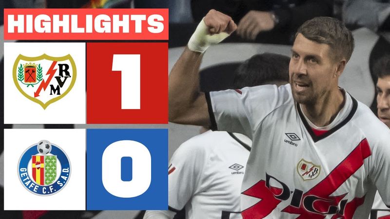 RAYO VALLECANO 1 - 0 GETAFE CF  I RESUMEN LALIGA EA SPORTS