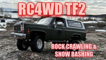 RC4WD TF2 Chevrolet Blazer K5 hard body Rock crawling & Snow bashing