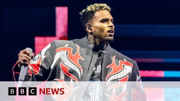 Chris Brown freed on £5m bail by London court | BBC News