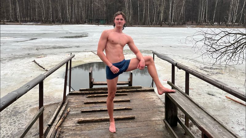 Моржевание в Москве. Занимаемся спортом в измайловском парке