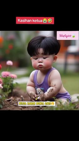 Nchim dan kokie berkebun🤗 #bts #fyppppppppppppppppppppppp 