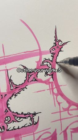 Drawing a tool logo ? Inspired by cyber sigilism tattoos using shuttl...