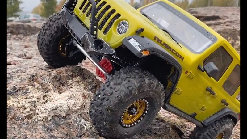 Axial SCX10 iii - Jeep Wrangler JLU RC Rock Crawling