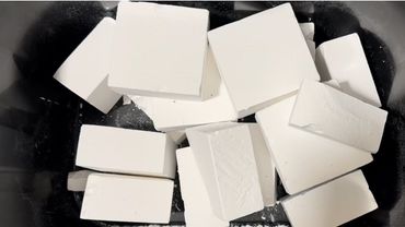 Soft and  crunchy gym chalk/Satisfying ASMR/Sleep Aid Oddly