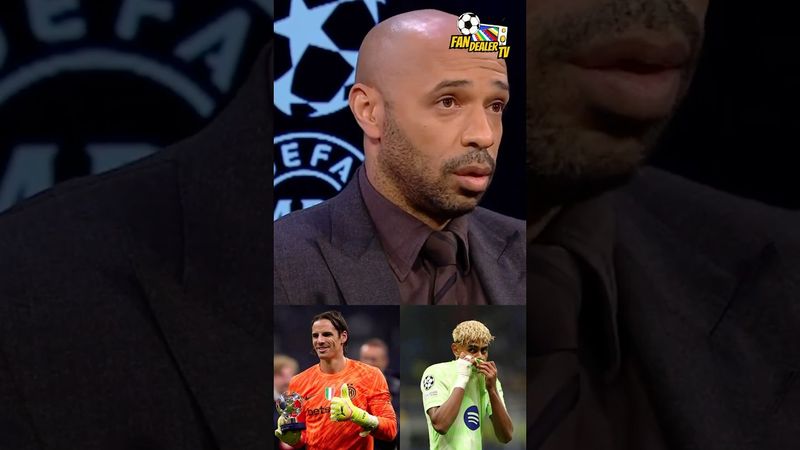 Анри после вылета Барсы из ЛЧ #футбол #лигачемпионов #реалмадрид #барселона #интер #новостифутбола