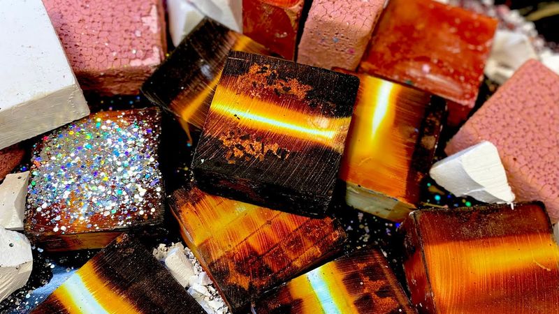 Two toned Dyed Pasted and fresh Gym ASMR | ASMR | Pebbles Play