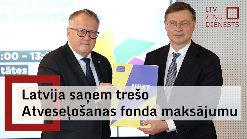 Atveseļošanas fonda līdzekļi novirzīti skolēnu datoriem, industriālo parku un īres mājokļu būvei