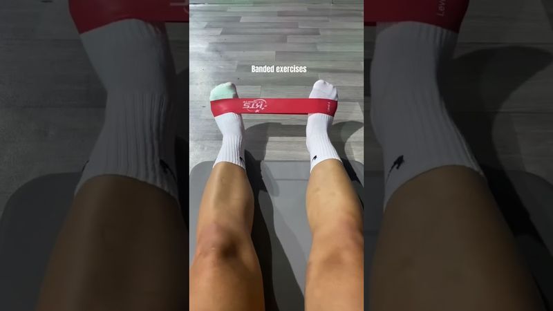 4 exercises that helped to strengthen my ankle #fitness #workout #football #ankle #rehab #gym