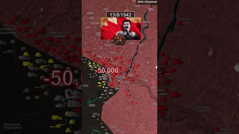 (Part 1) Battle For Stalingrad (1942-1943) #ww2 #stalingrad