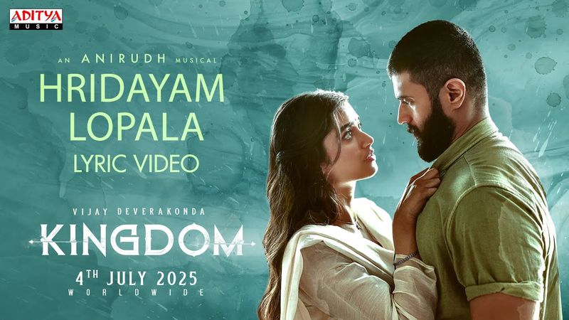 Hridayam Lopala Lyric Video | Kingdom | Vijay Deverakonda | Anirudh Ravichander | Gowtam Tinnanuri