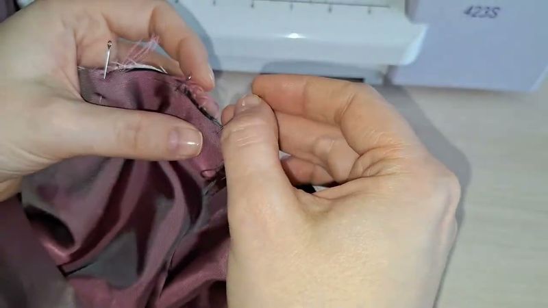 Пошив жакета   Соединение основного изделия и подкладки