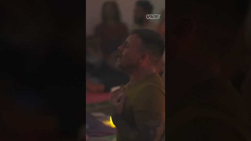 Inside a mushroom group therapy session