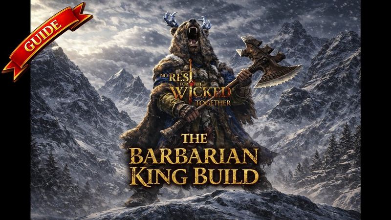 🪓 Король-варвар: Збірка танка на один постріл – Без відпочинку для злих у кооперативі та соло | F...