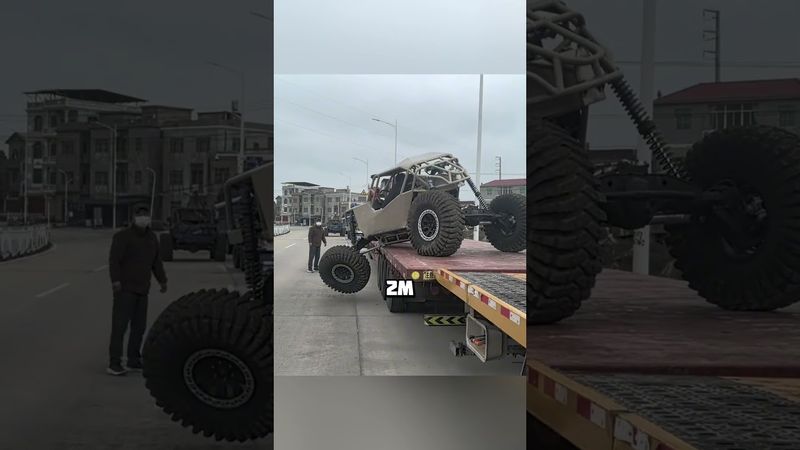 На такой машине ямы на дорогах не проблема