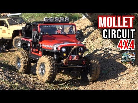 RC CRAWLER MOLLET 4x4 CIRCUIT off Road [ Rc groups 4x4 Trail ] Scale 1/10, Crawler Park