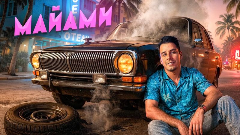 ВОЛГА загорелась после МАЙАМИ! Кругосветка по Америке - часть 2