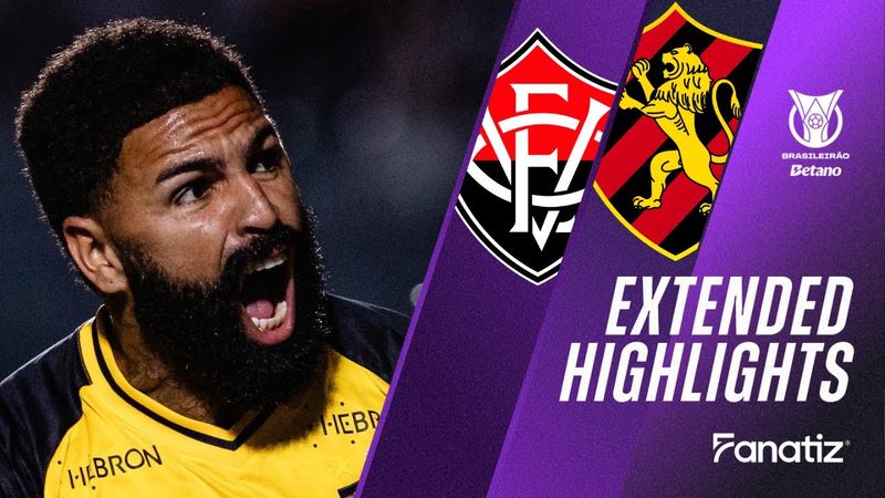 Vitória vs. Sport Recife 2 - 2 I Game Highlights I Brasileirão 2025