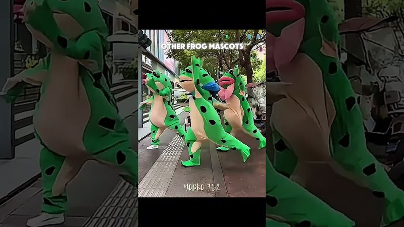 OTHER FROG MASCOT V.S THIS ONE💀