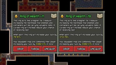 Shattered Pixel Dungeon - Ring of Wealth Run