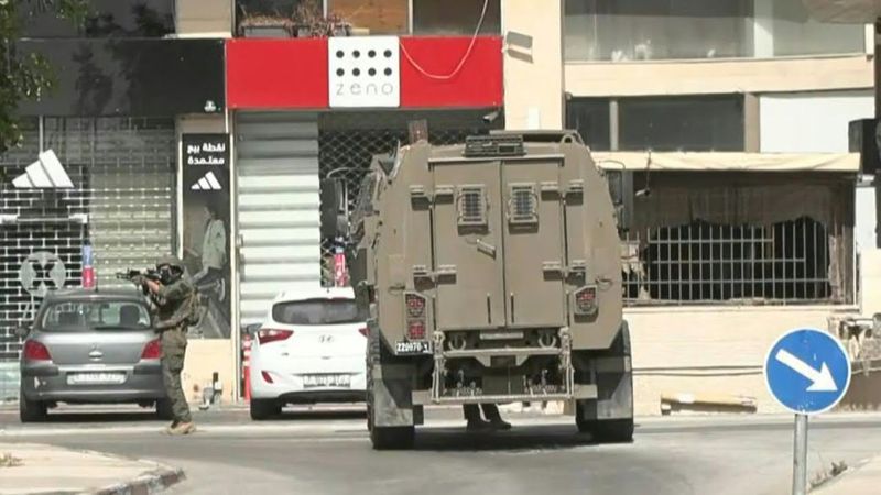 Israeli soldiers deploy in Ramallah, occupied West Bank | AFP