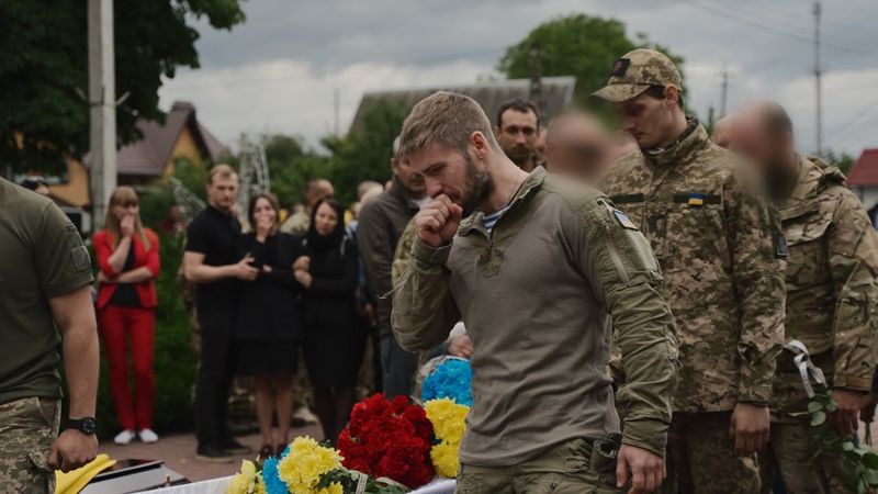 Прощання з "Кримом", бійцем 47 Штурмового полку