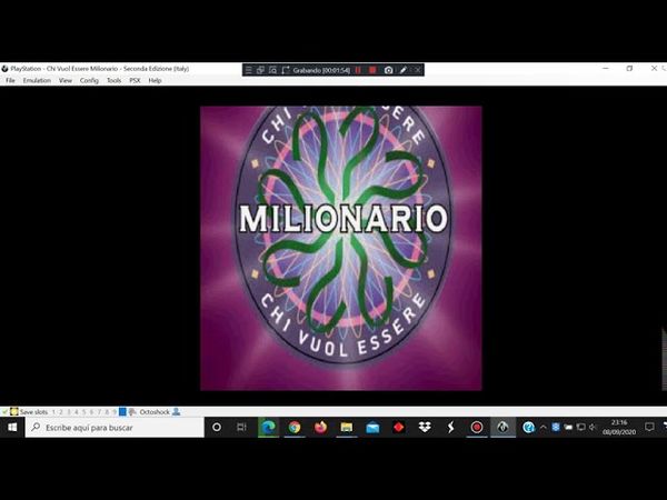 Chi Vuol Essere Milionario Seconda Edizione - Sony PlayStation - BizHawk 2.5.0 emulator