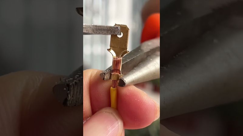 Safe Electrical Wire Connector Tip. #short