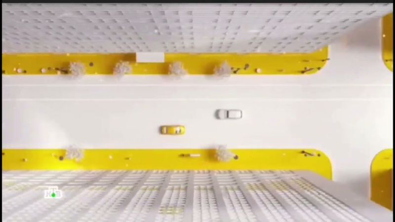 Новогодняя заставка программы Главная дорога 2020-н.в. с музыкой 2005