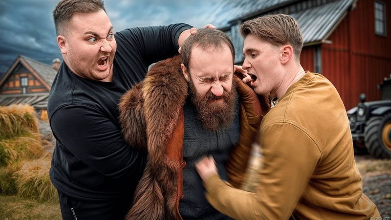 МЫ ПОЙМАЛИ И ПЫТАЛИ ДЕРЕВЕНСКОГО ПСИХА. ДЕВУШКА АНТОНА СНОВА ПРОПАЛА