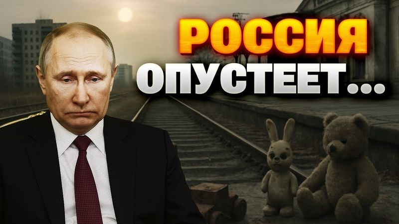 🔴 От 147 до 80 миллионов: ДЕМОГРАФИЧЕСКАЯ КАТАСТРОФА о которой МОЛЧИТ Кремль