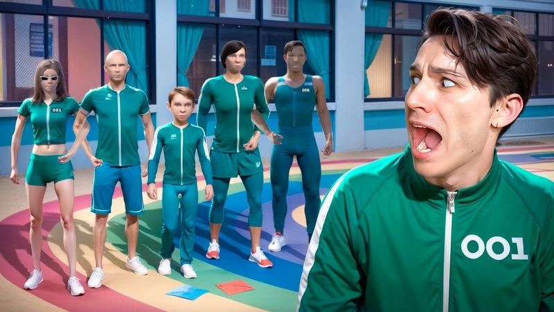 ЧТО?😨 СКУЛБОЙ В ИГРЕ КАЛЬМАРА?😱 ЗЛЫЕ РОДИТЕЛИ ПРОТИВ ФРОНТМЕНА!😡